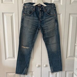 Citizens of Humanity Womens Emerson Slim Boyfriend Designer Jean Sz 25